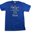 AUTISM WILL EXCEL T SHIRT (KIDS)